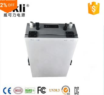 Lithium iron phosphate rechargeable solar system battery 12v 50ah